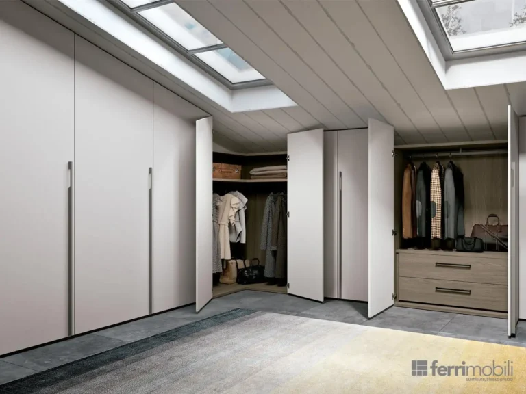 Armadio a mansarda
